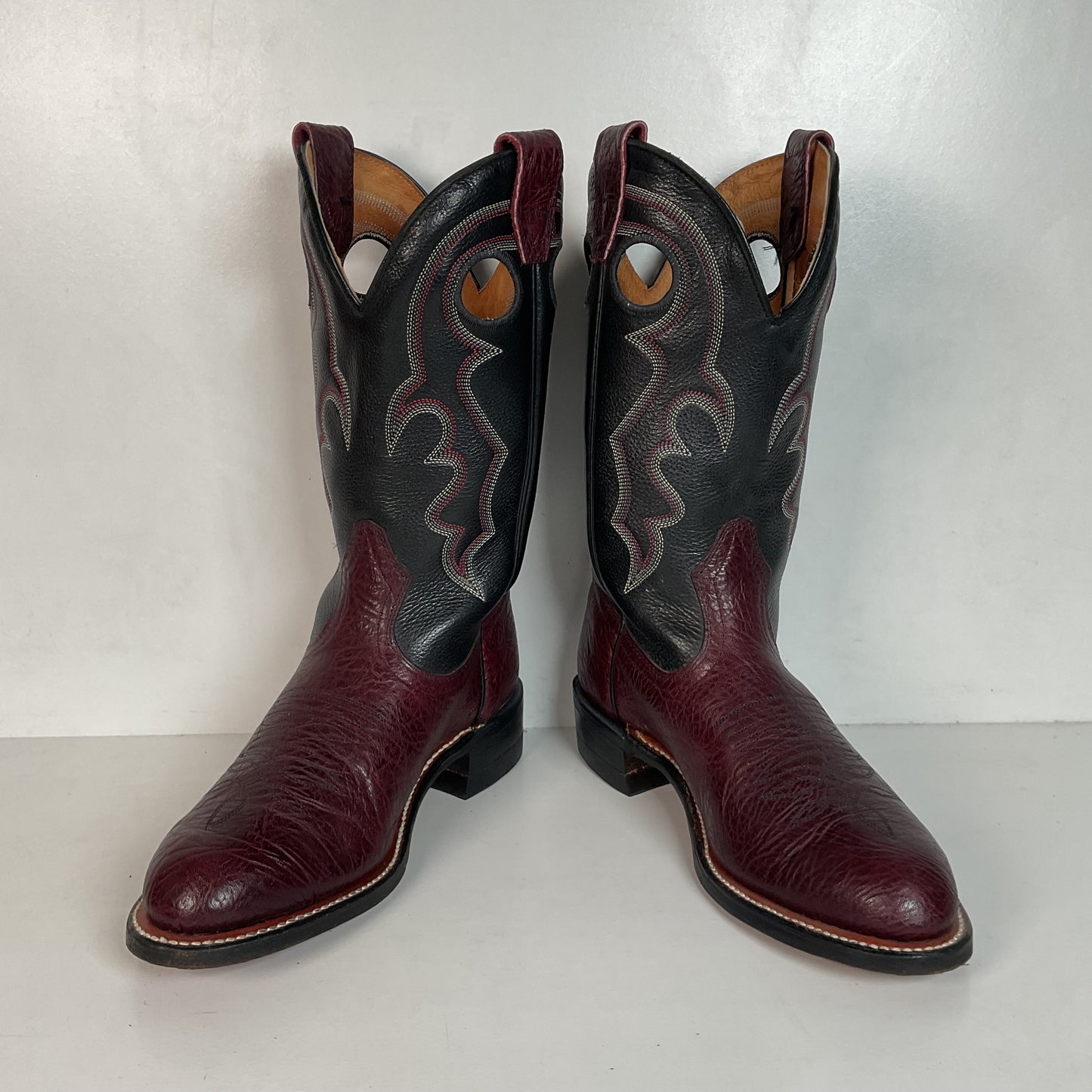 Boulet Buckaroo Cowgirl Boots 7.5 C Punchy Rodeo Collection