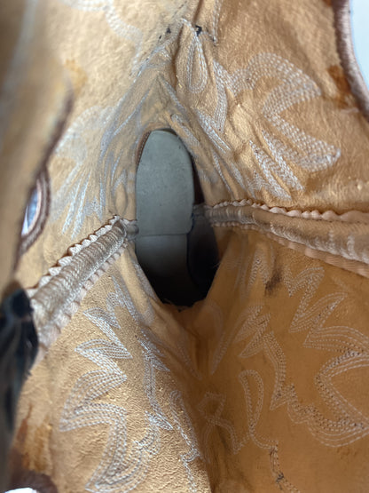 Shepler’s Tall Buckaroo Cowboy Boots 9 D Oil Resistant Work Sole