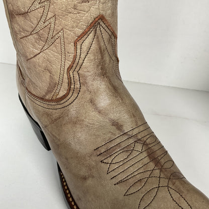 Vintage Nocona Cowgirl Boots | Marbled Grey | Men’s 6 | Women’s 7