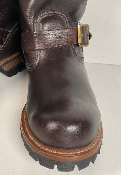 Abilene’s Golden Retriever Engineer Ankle Boots | USA Made | Women’s 9 M