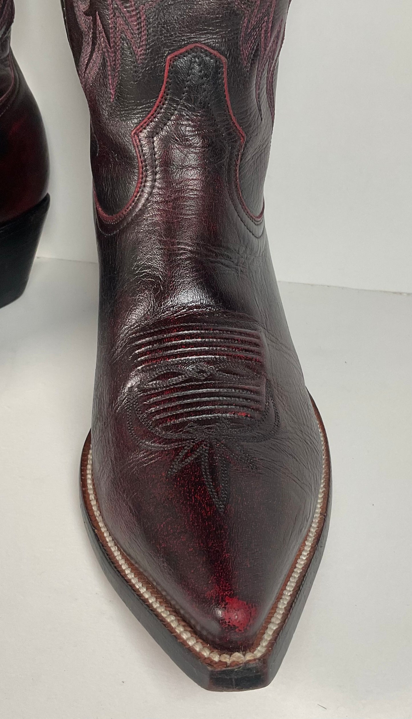 Heritage Boot Company | Black Cherry Cowgirl Boots | Women’s 9