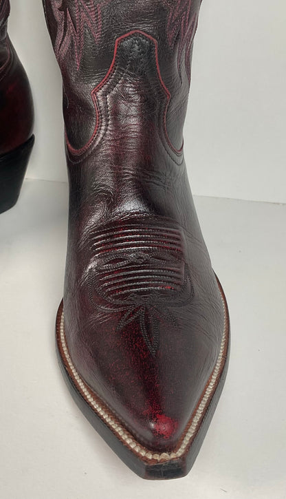 Heritage Boot Company | Black Cherry Cowgirl Boots | Women’s 9