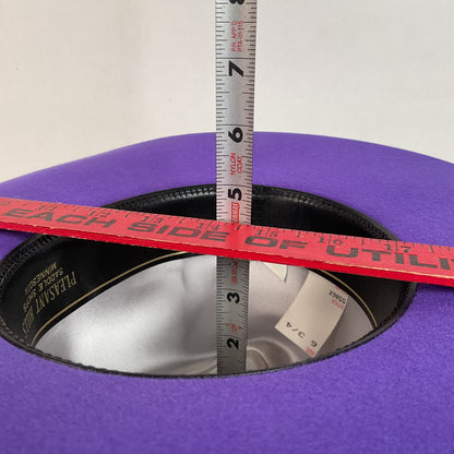 Beaver Brand Purple Cowgirl Hat 6 3/4” USA Made 5X