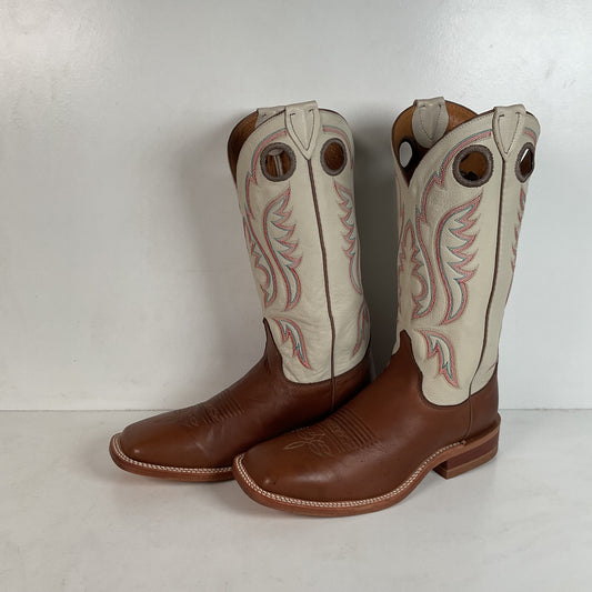 Justin Bent Rail Cowboy Boots | USA Made | Square Toe | Men’s 8.5 D