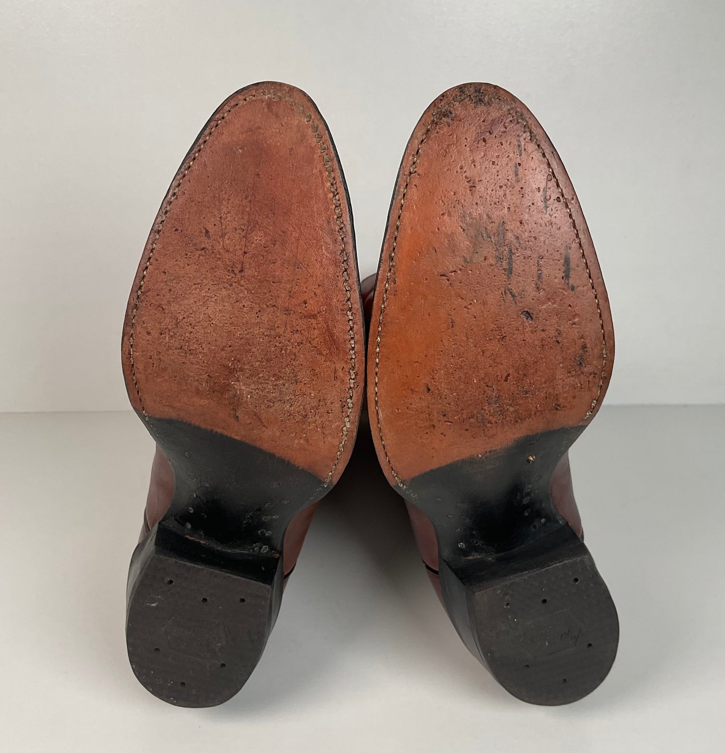 Vintage Tony Lama Cowboy Boots | Chocolate Cow | Men’s 11 D