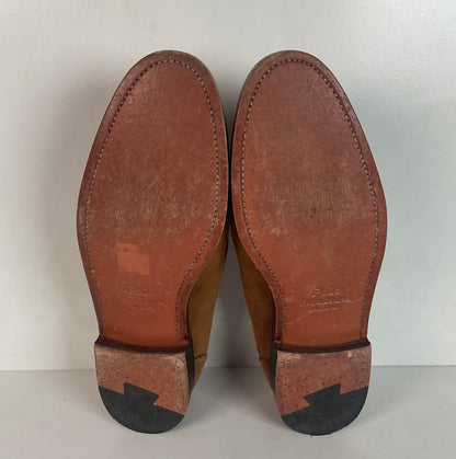 Polo Ralph Lauren Suede Tassel Loafers Men’s 9 D Goodyear Welted