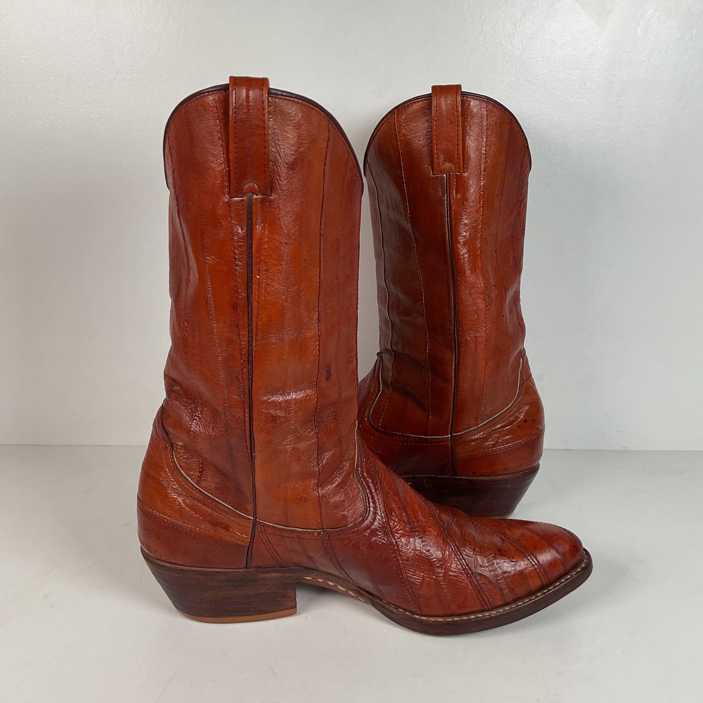 Full Eel Skin Cowboy Boots | Lee Shoes Custom | Exotic | Men’s 11
