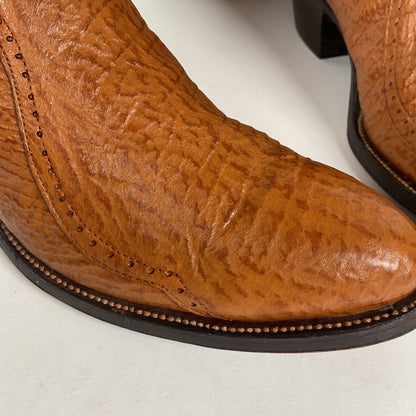 Vintage Shark Skin Cowboy Boots | Exotic | Men’s 9 D