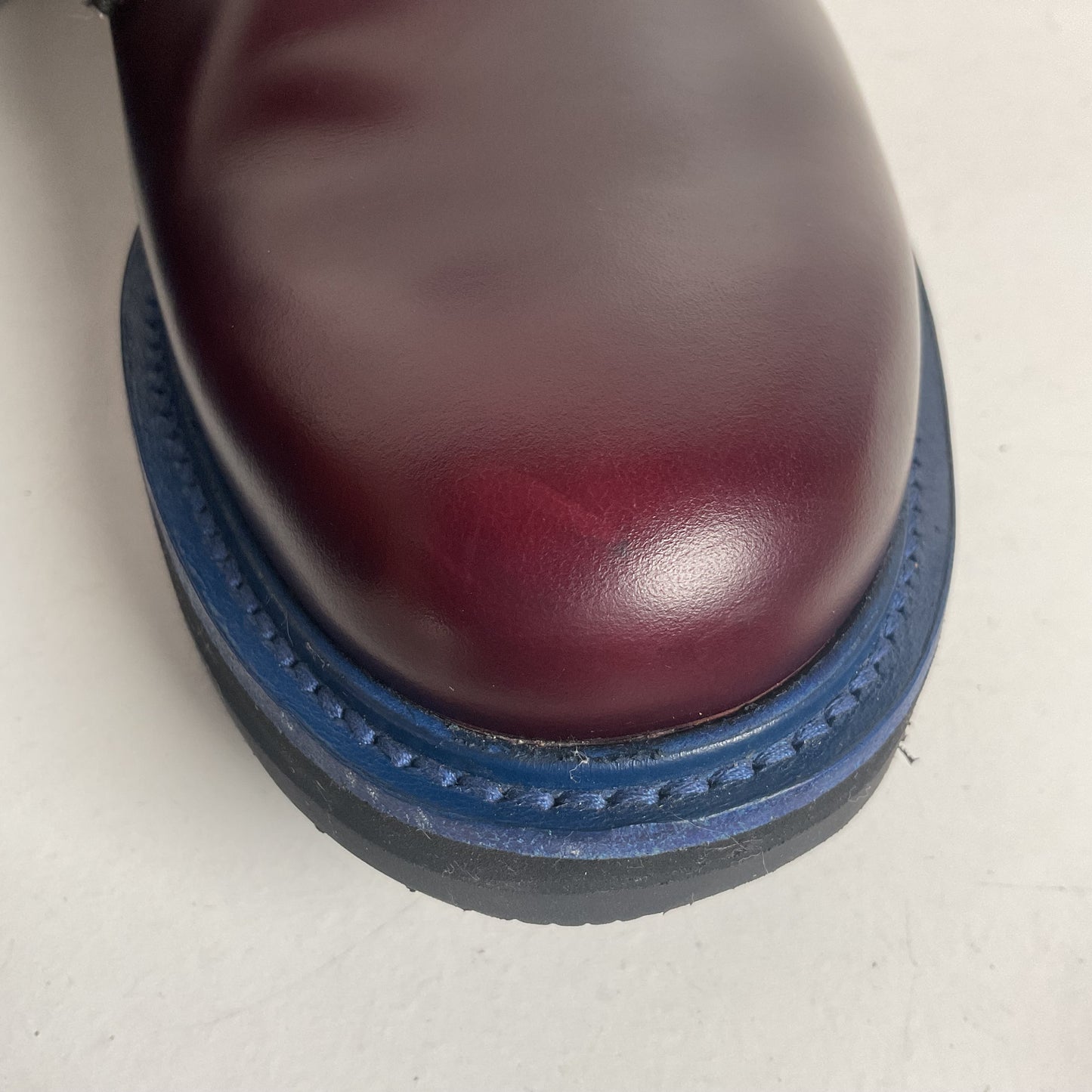 Church’s Custom Grade Cordovan Loafers 9 F | 10 D Great Britain Flag Design