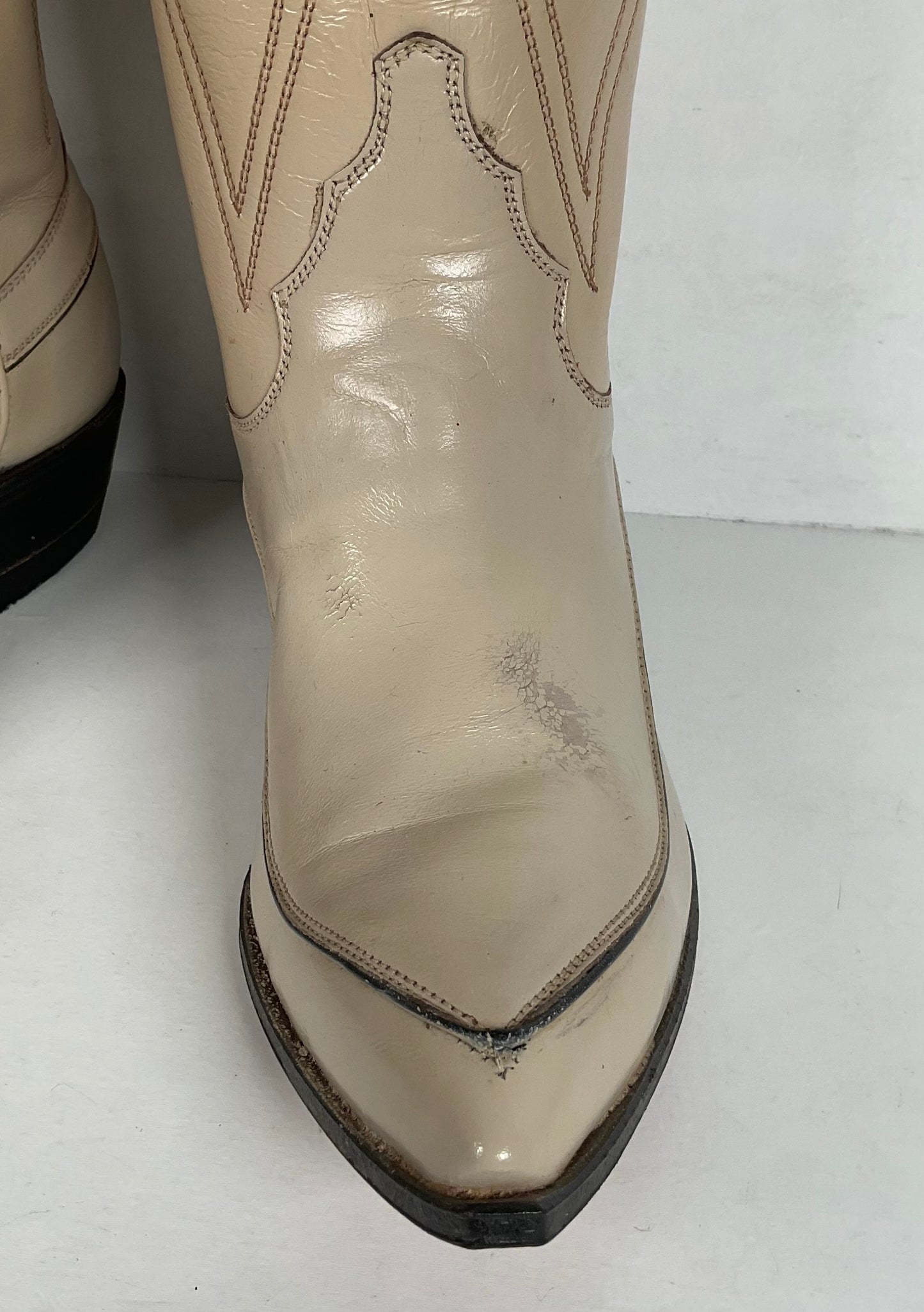 Vintage Justin Algonquin Cowgirl Boots | Old Fort Worth Label | Women’s 5 C