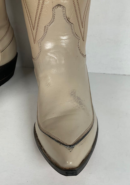 Vintage Justin Algonquin Cowgirl Boots | Old Fort Worth Label | Women’s 5 C