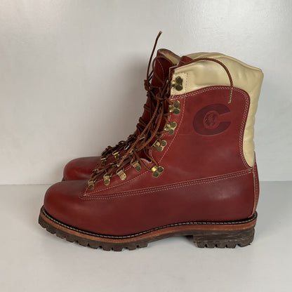 Vintage Chippewa Kush N’ Kollar Mountaineering Boots 13 D USA Made Insulated