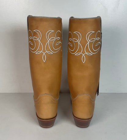 Justin Women’s Banana Campus Western Boots 6.5 B Cutter Toe New With Tags