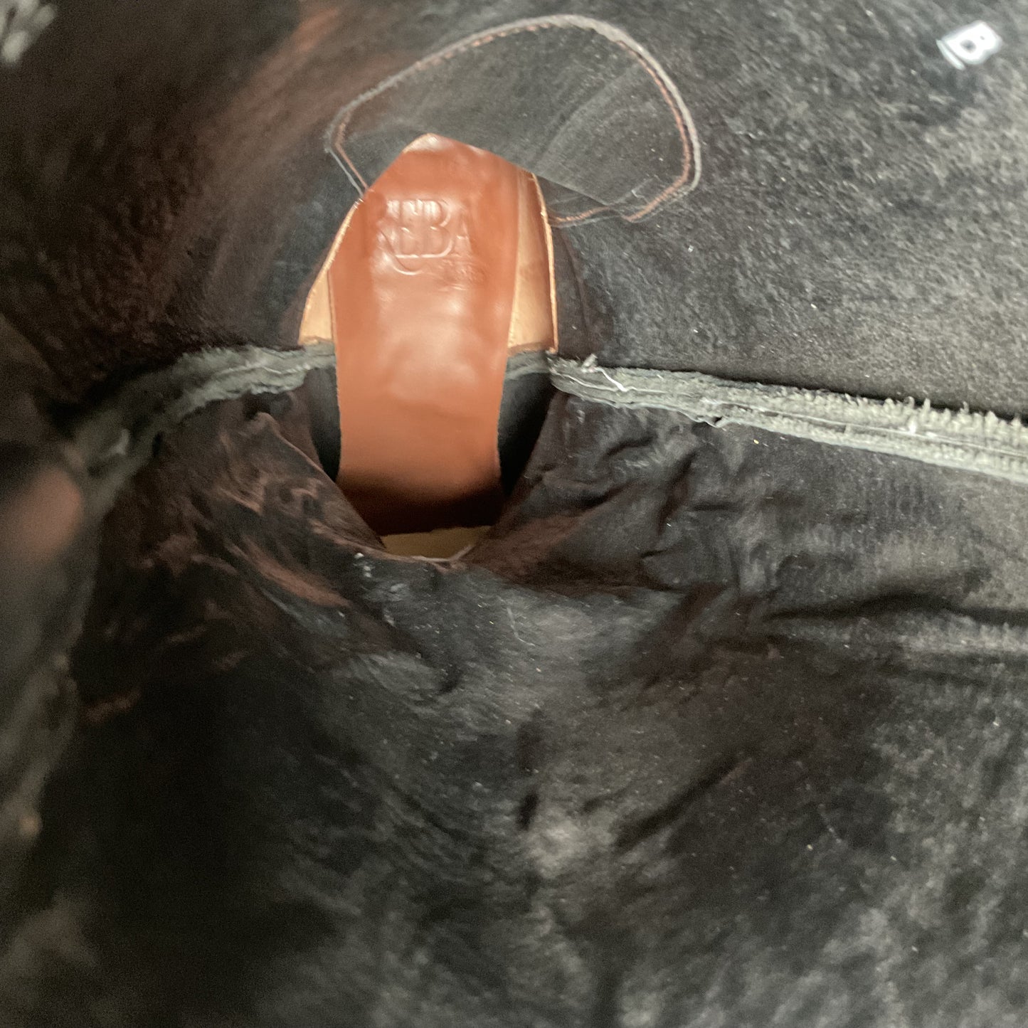 Justin Reba Tall Cowgirl Boots | Black Ostrich Quill | USA Made | 8 B