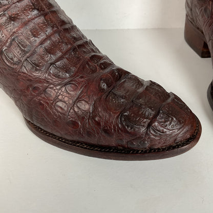 McClintock Hornback Caiman Cowboy Boots | Exotic | Men’s 9 D