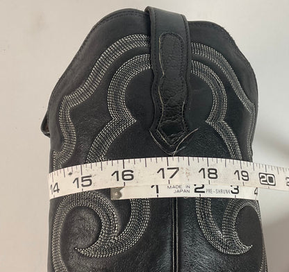 Vintage Nocona Ostrich Leg Cowboy Boots | Exotic | USA Made | 11 EE