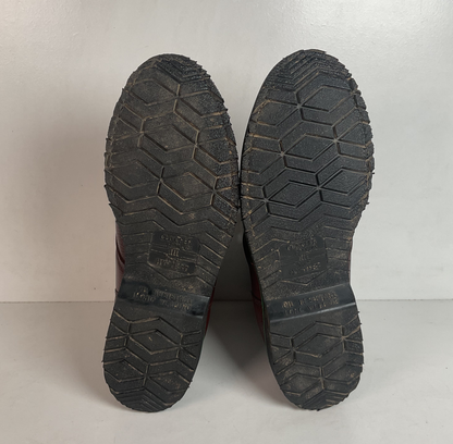 Vintage Wolverine Hy-Test Metatarsal Guard Boots 12 D Safety Toe USA Made