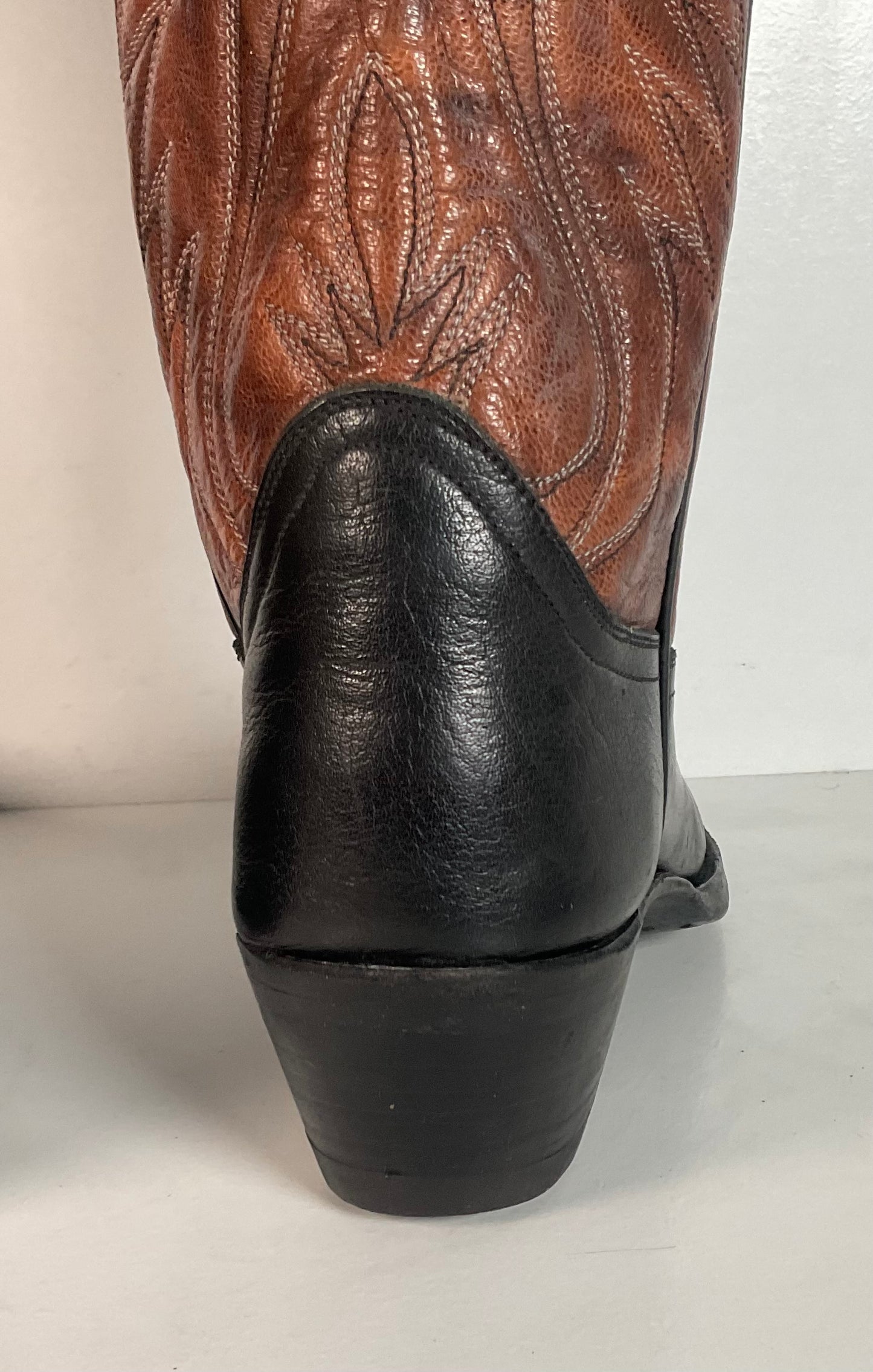 Pat Young Custom Bucket Cowboy Boots | Tooled Inlays | Women’s 7.5