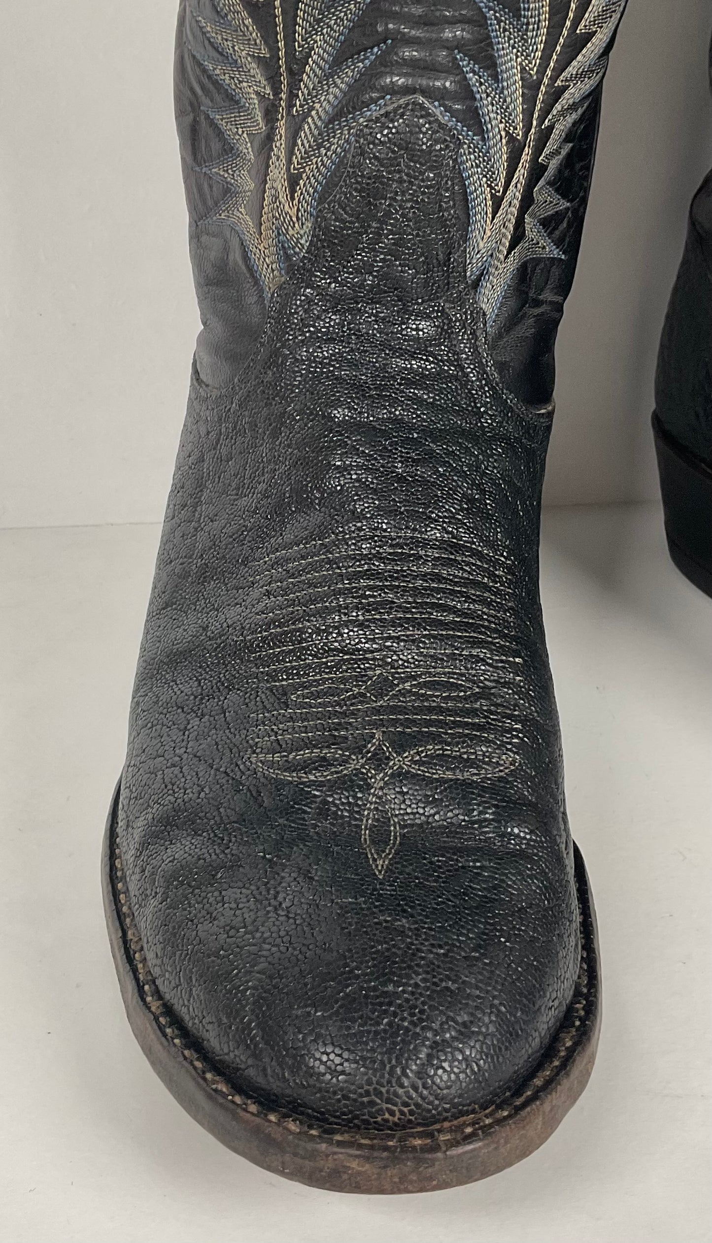 Vintage Tony Lama Cowboy Boots | Nocona Belt | Safari | Gold Label | Men’s 10 D