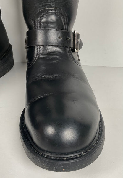 Vintage Brahma Steel Toe Engineer Boots | USA Made | Men’s 9