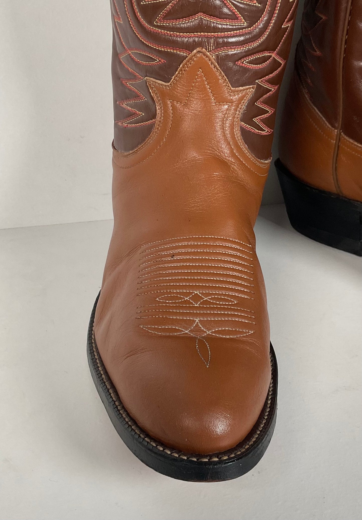 Vintage Tony Lama Gold Label Cowboy Boots | USA Made | 1970s | Men’s 10.5 D
