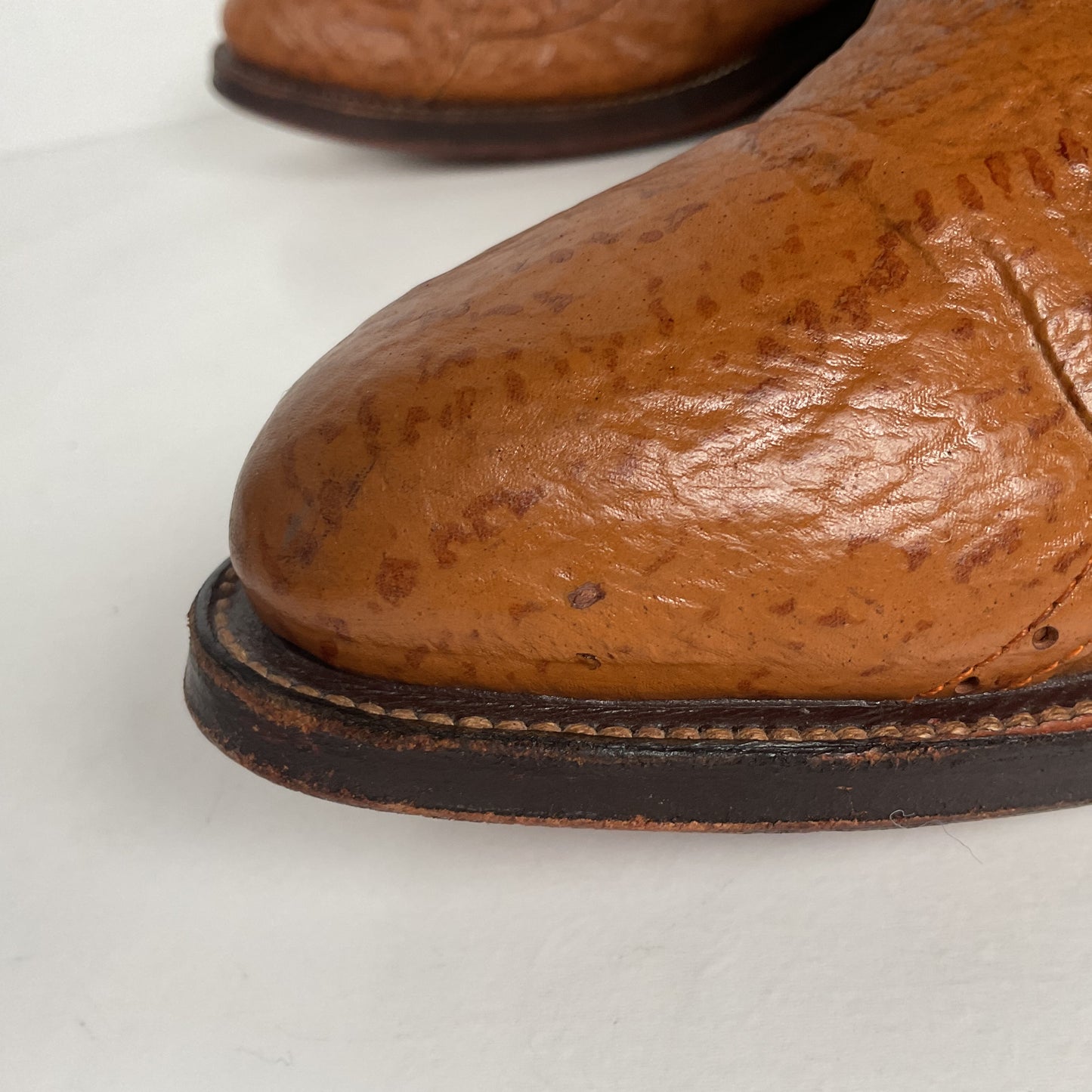 Vintage Shark Skin Cowboy Boots | Exotic | Men’s 9 D