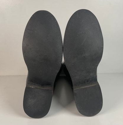 Larry Mahan Smooth Ostrich Roper Boots | Exotic | Crepe Sole | Men’s 13 D