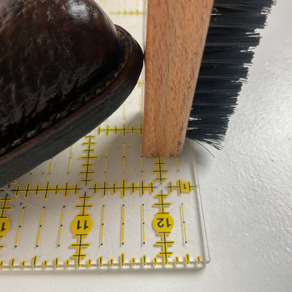 Vintage Brown Shark Skin Cowboy Boots 10 D Exotic