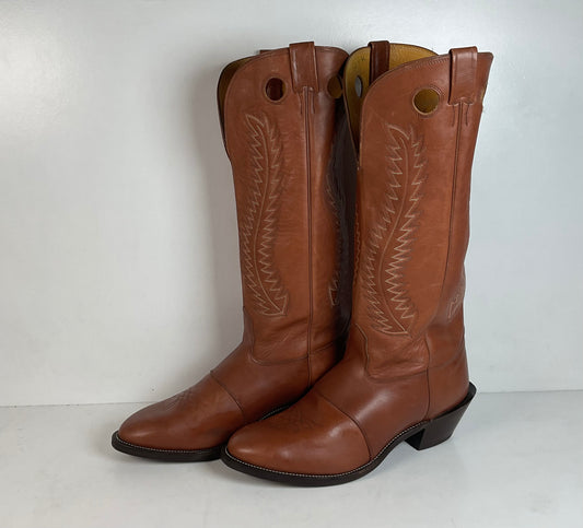 Nocona Tall Buckaroo Cowboy Boots 14.5 EE USA Made