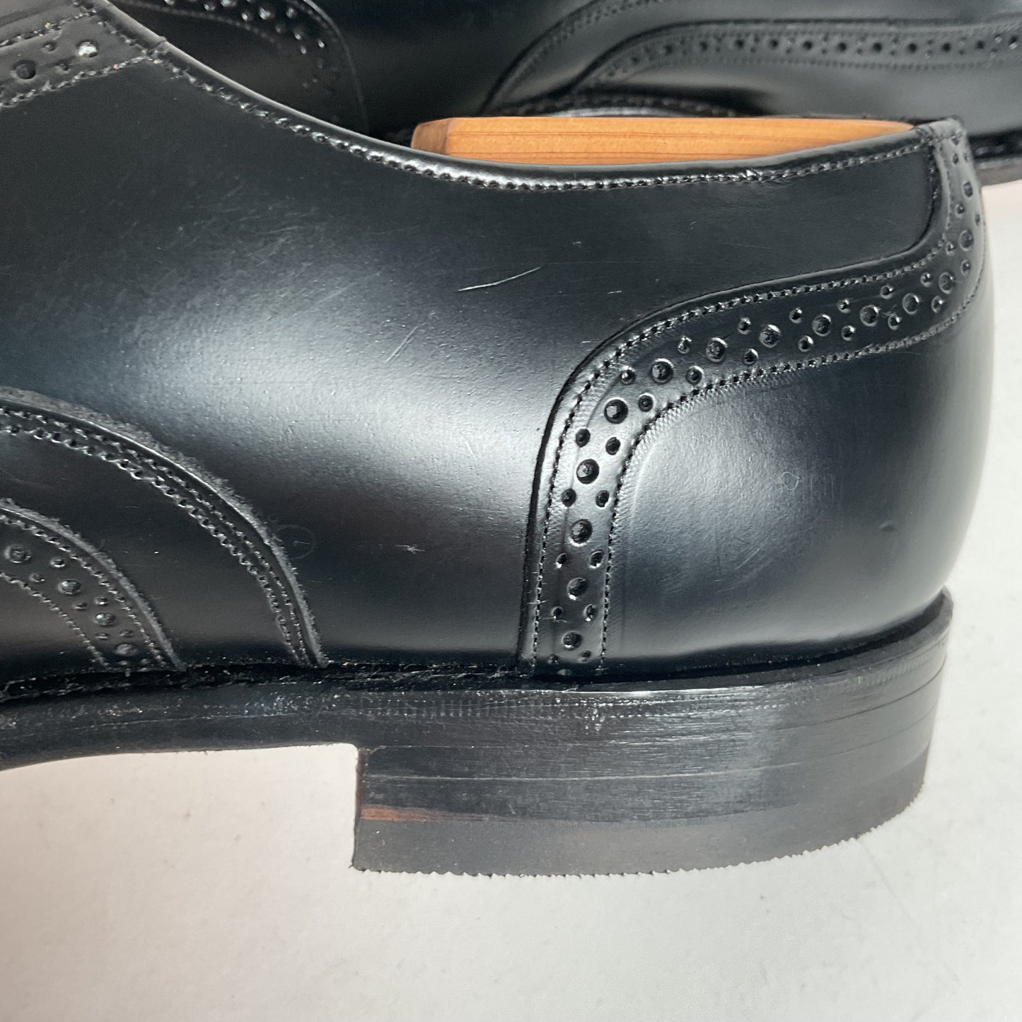 Johnston Murphy Optima Oxford Shoes | Cap Toe | USA Made | Narrow | 11.5 B
