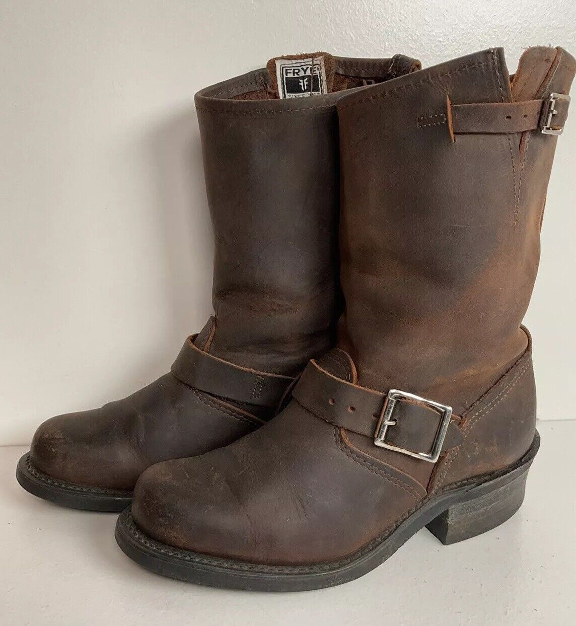 Frye Women’s 12 R Harness Engineer Boots 77400 6 M USA Made Shorty