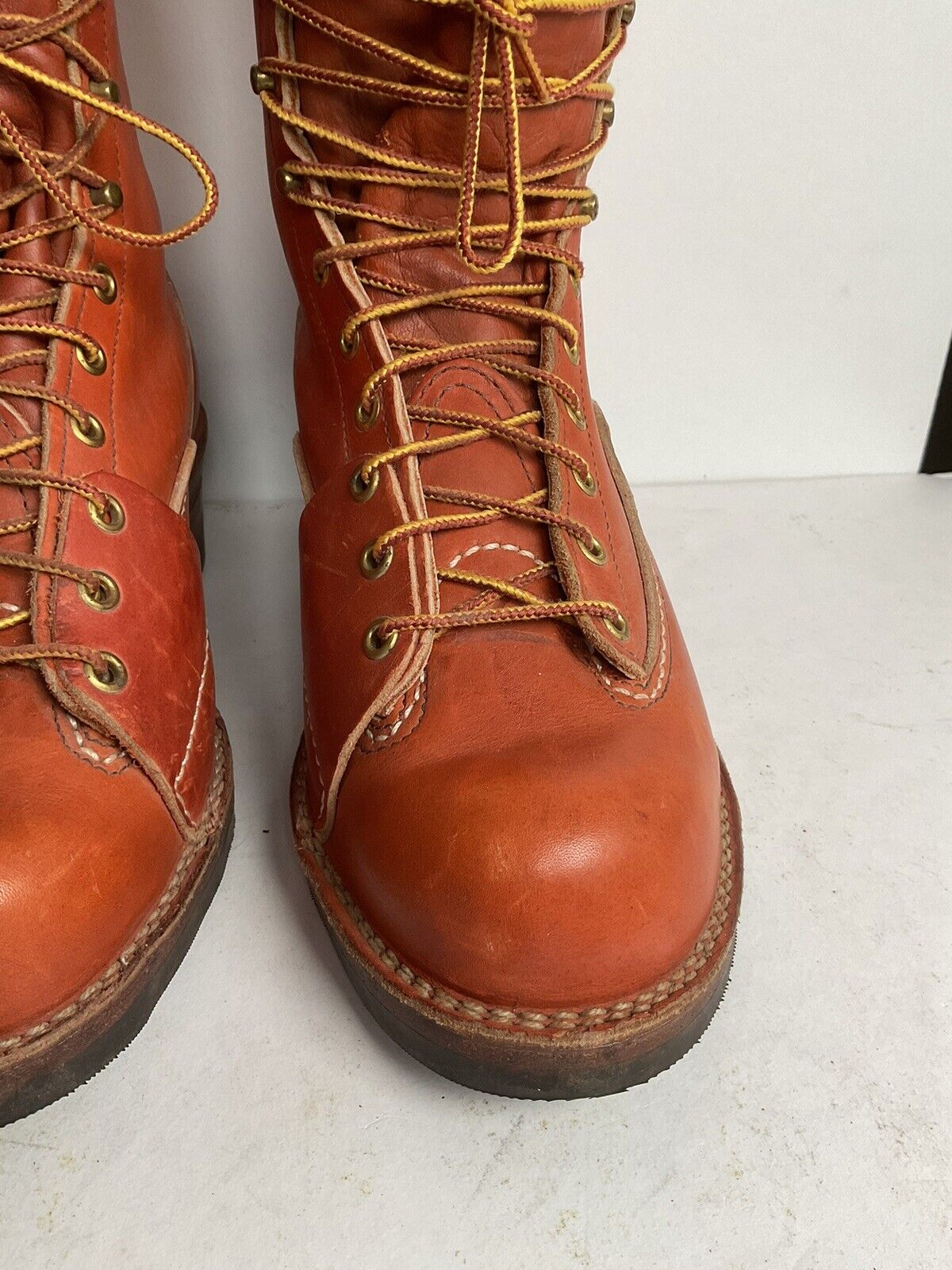 Wesco for Hall’s Safety Linesman Boots 8.5 D Job Master Old Logo West Coast