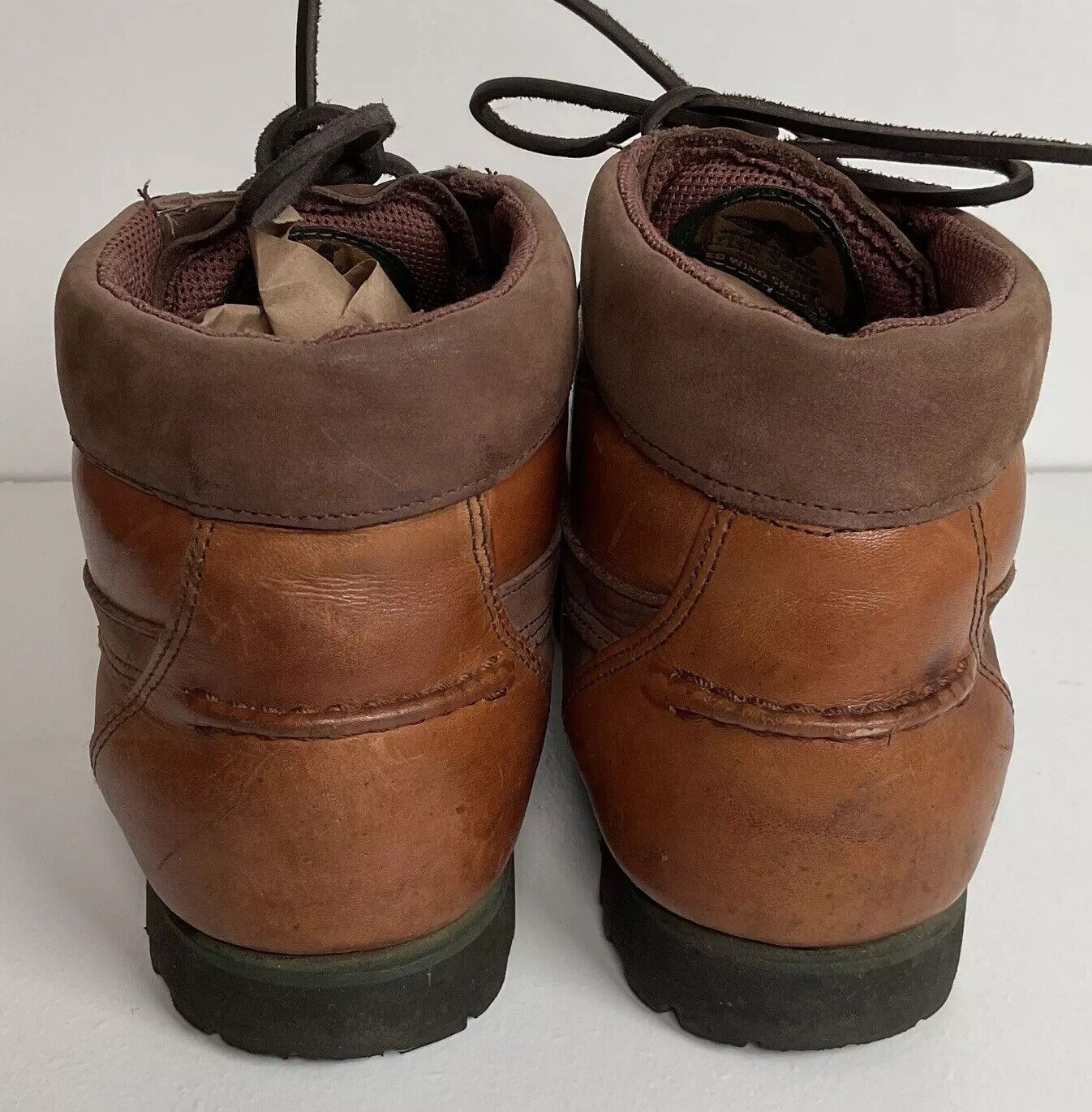 Vintage Red Wing Irish Setter Chukka Boots 9.5 Men | 11 Women Half Circle Label