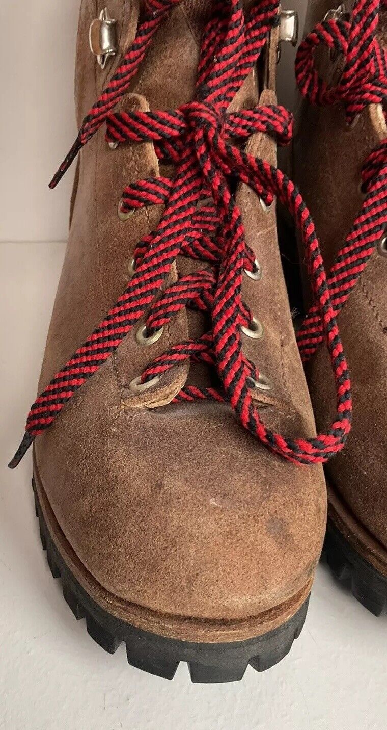 Vintage Vasque Mens Mountaineering Boots 8.5 A Hiking Rough