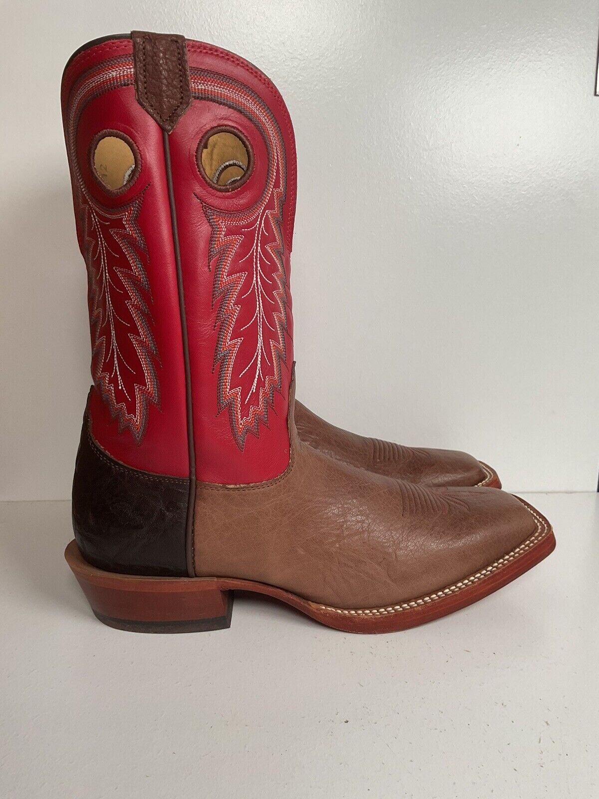 Nocona Shorty Buckaroo Boots 11.5 D Punchy USA Made