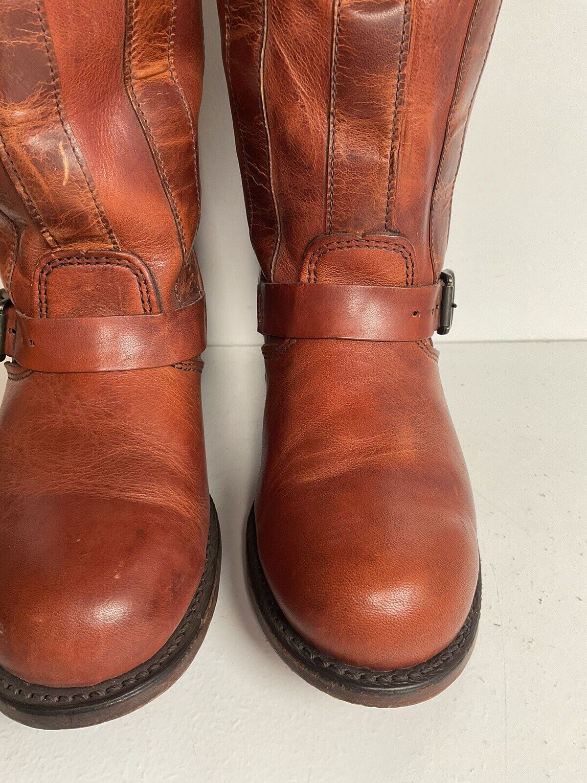 Frye Women’s Engineer Harness Boots 7.5 M 150th Anniversary Stars & Stripes