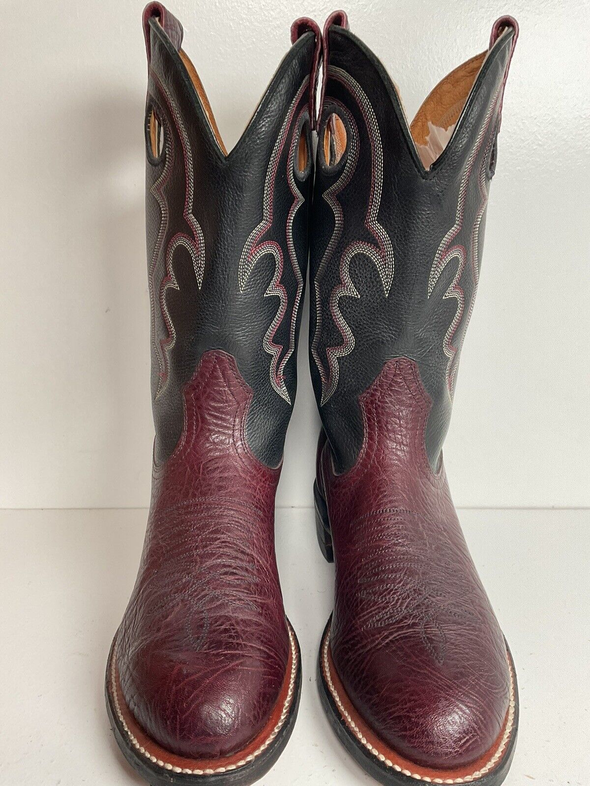 Boulet Buckaroo Cowgirl Boots 7.5 C Punchy Rodeo Collection