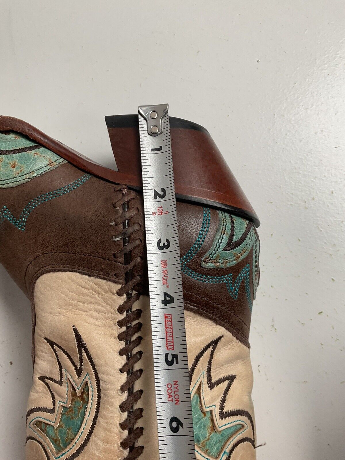 Tony Lama Cassidy & Santa Fe Cowgirl Boots 5 B Tooled Inlay