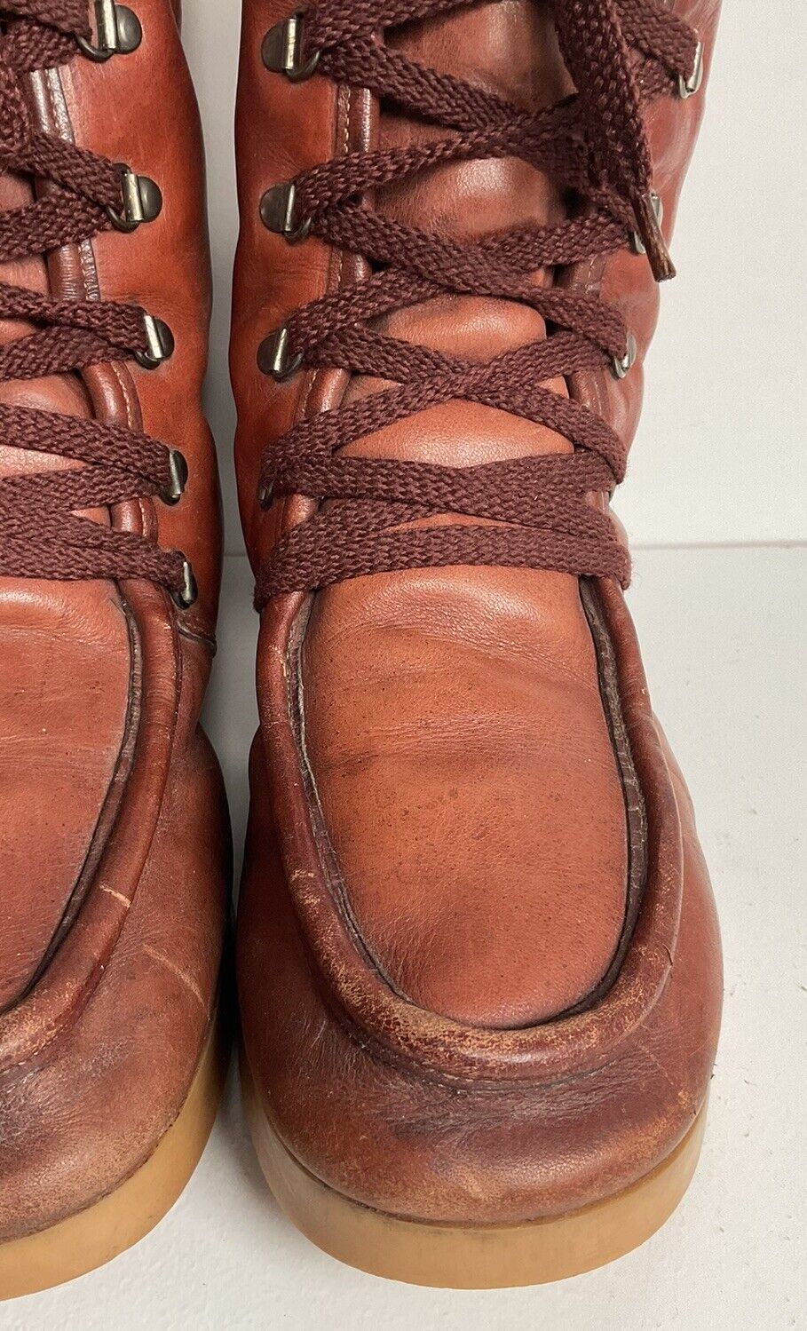 Vintage Idlers for Florsheim Moccasin Boots 8 D USA Winter Insulated