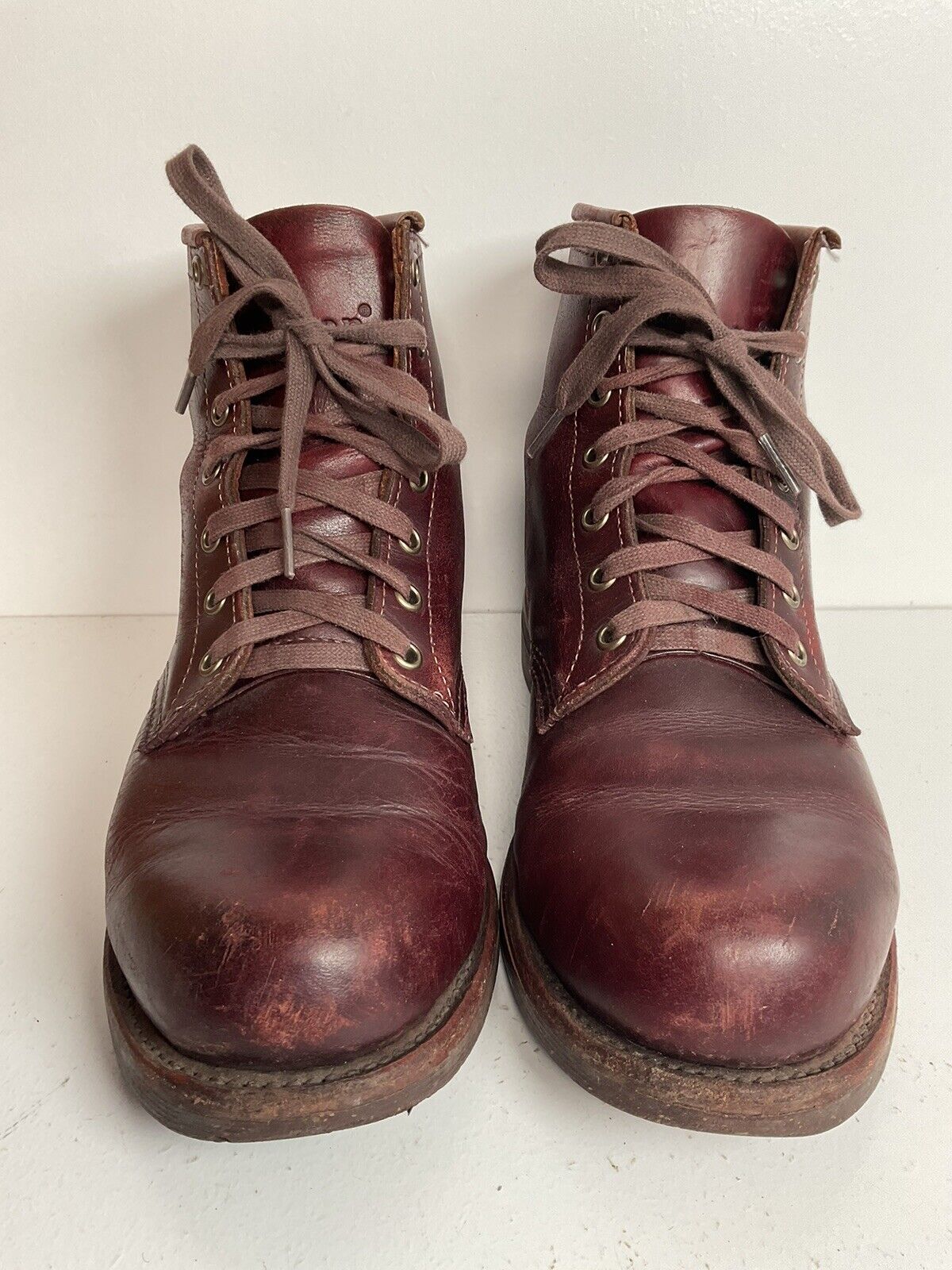 Vintage LL Bean Service Boot 7.5 EE USA Made Oxblood