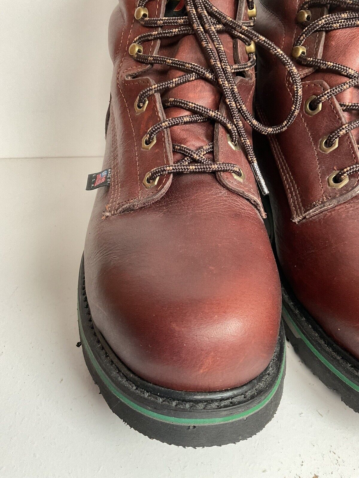 Thorogood 6 American Heritage Steel Toe Leather Work Boots 85 EEE USA Made