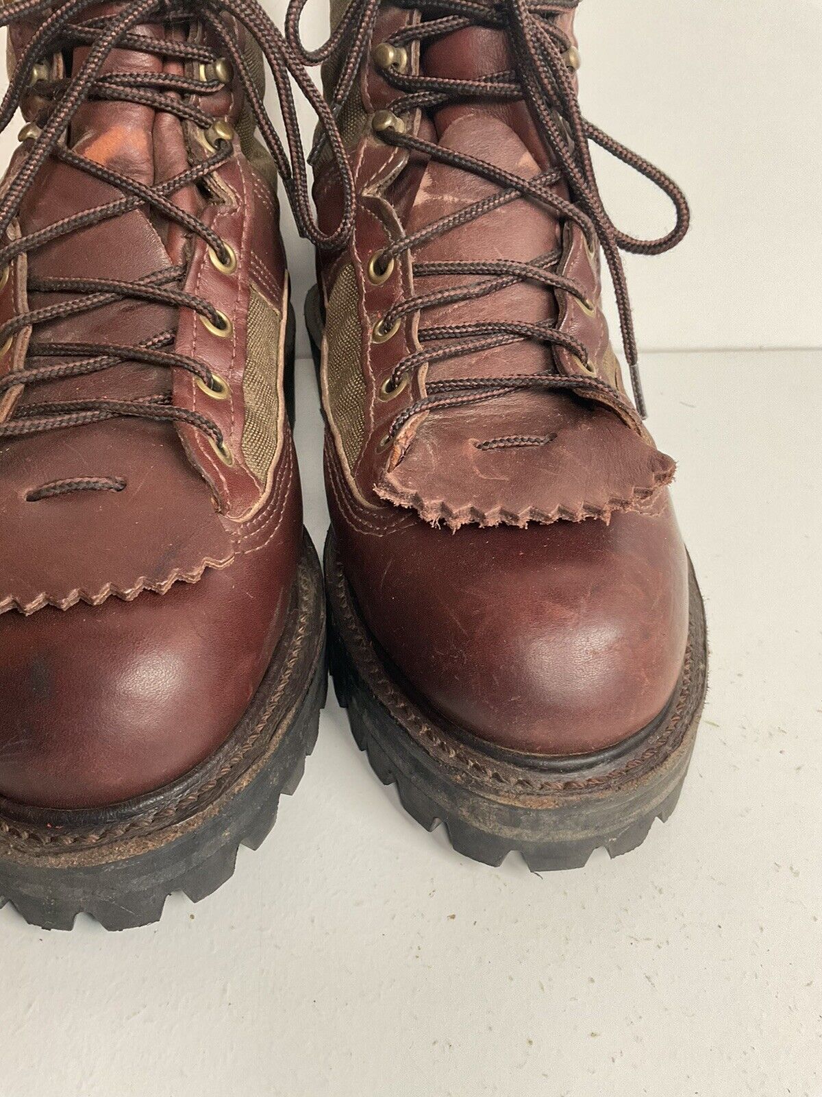 Hoffman Composite Toe Lineman Hiker Boots 8 EE Style 19600 USA Made