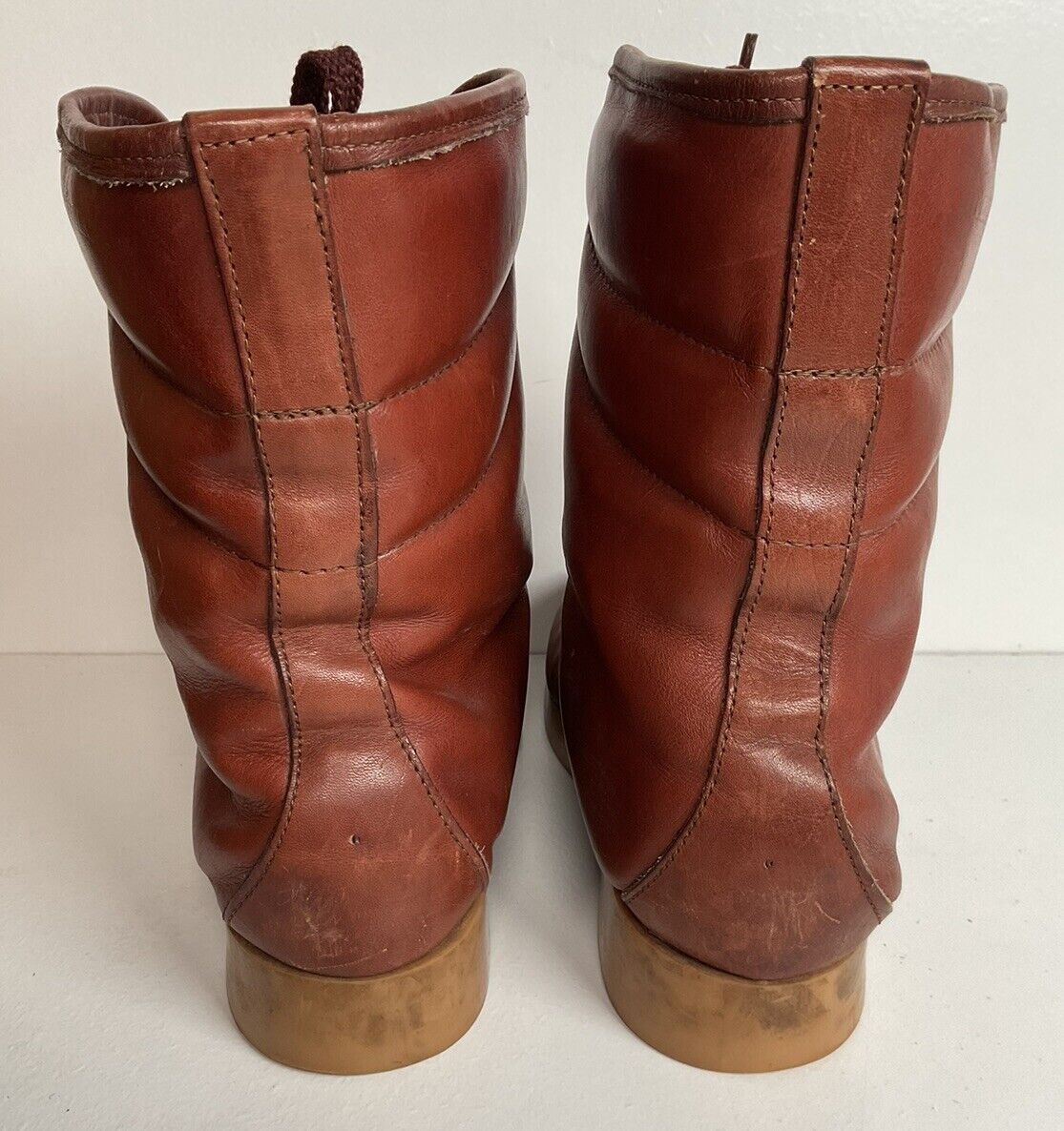 Vintage Idlers for Florsheim Moccasin Boots 8 D USA Winter Insulated