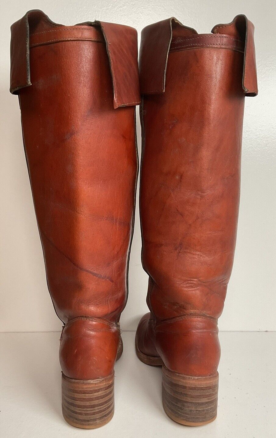 Vintage Dingo Acme Women’s Cuffed Campus Boots 9 M USA Made