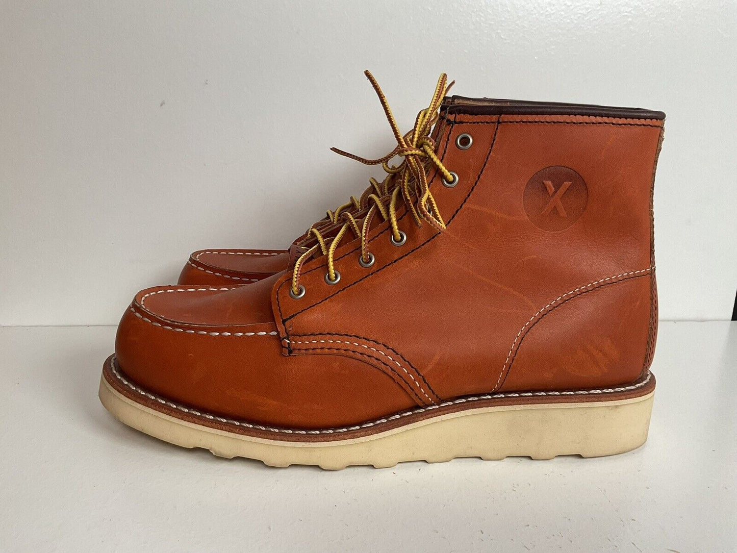 Red Wing X JXTA Women’s Leather Moc Toe Boots 9 B 3375 Limited Edition 2021