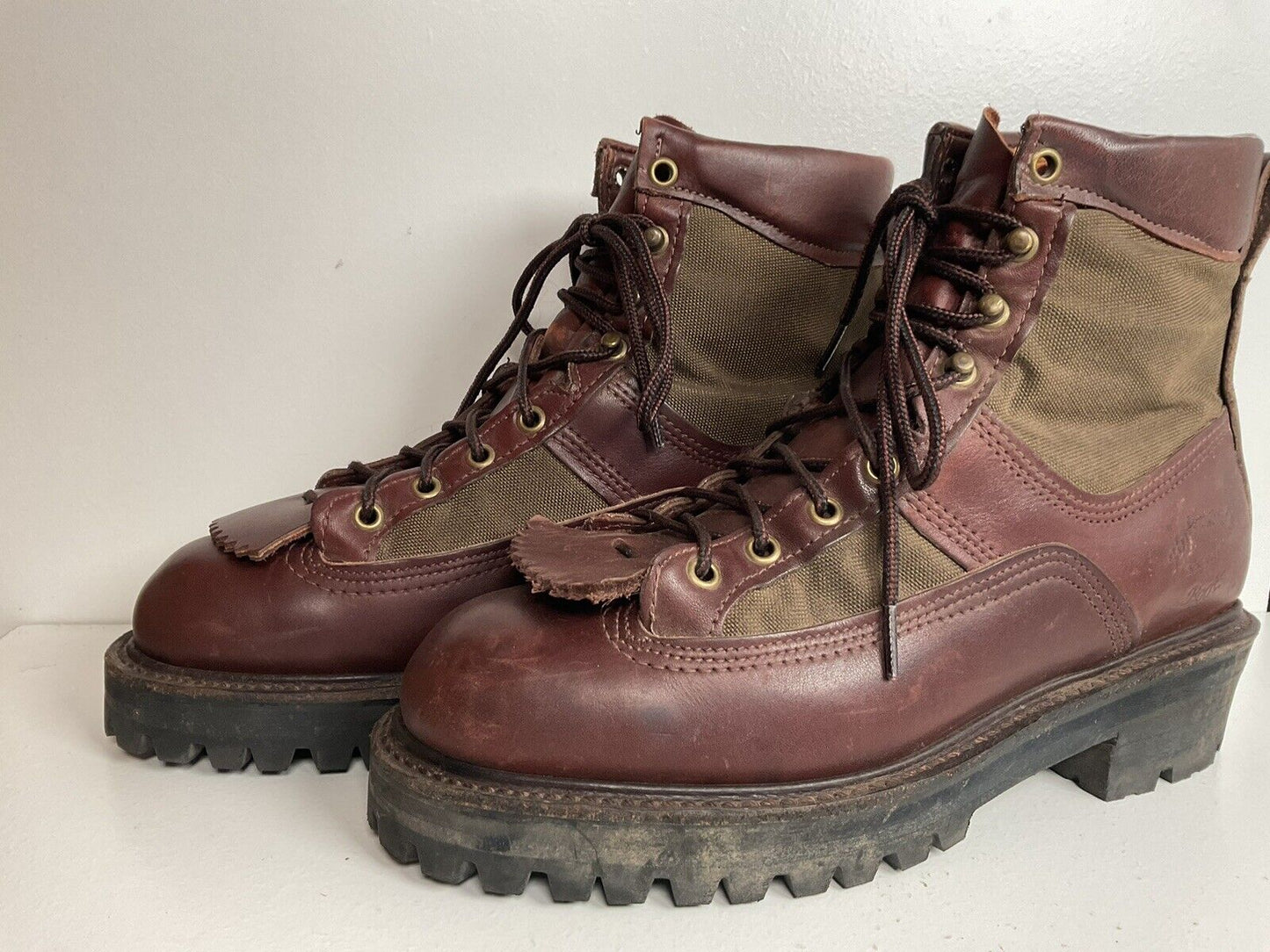 Hoffman Composite Toe Lineman Hiker Boots 8 EE Style 19600 USA Made