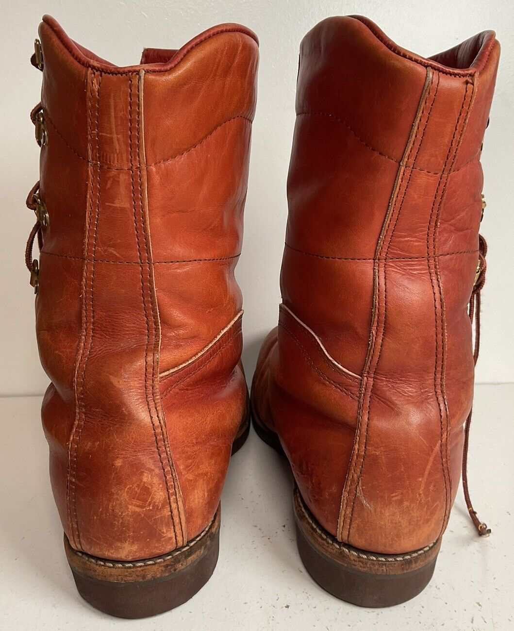 Vintage Chippewa Sherpa Lined Winter Boots 11 EE Brown Leather Kush N Kollar