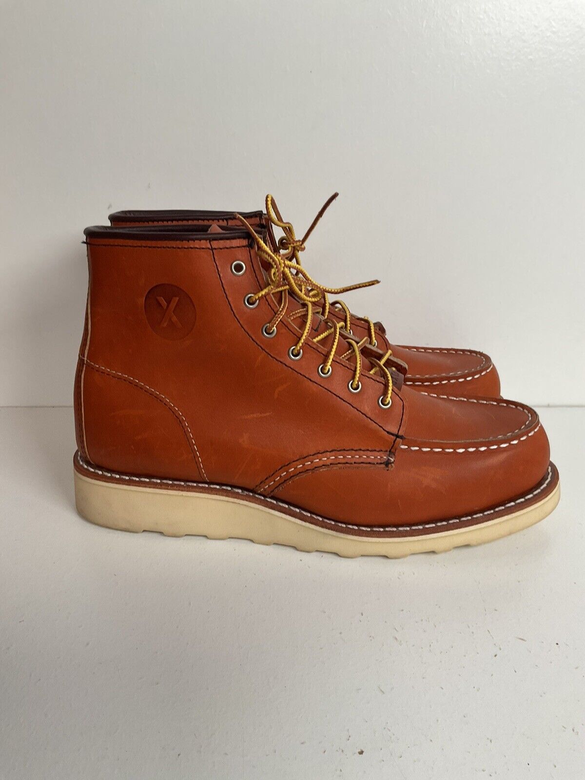 Red Wing X JXTA Women’s Leather Moc Toe Boots 9 B 3375 Limited Edition 2021