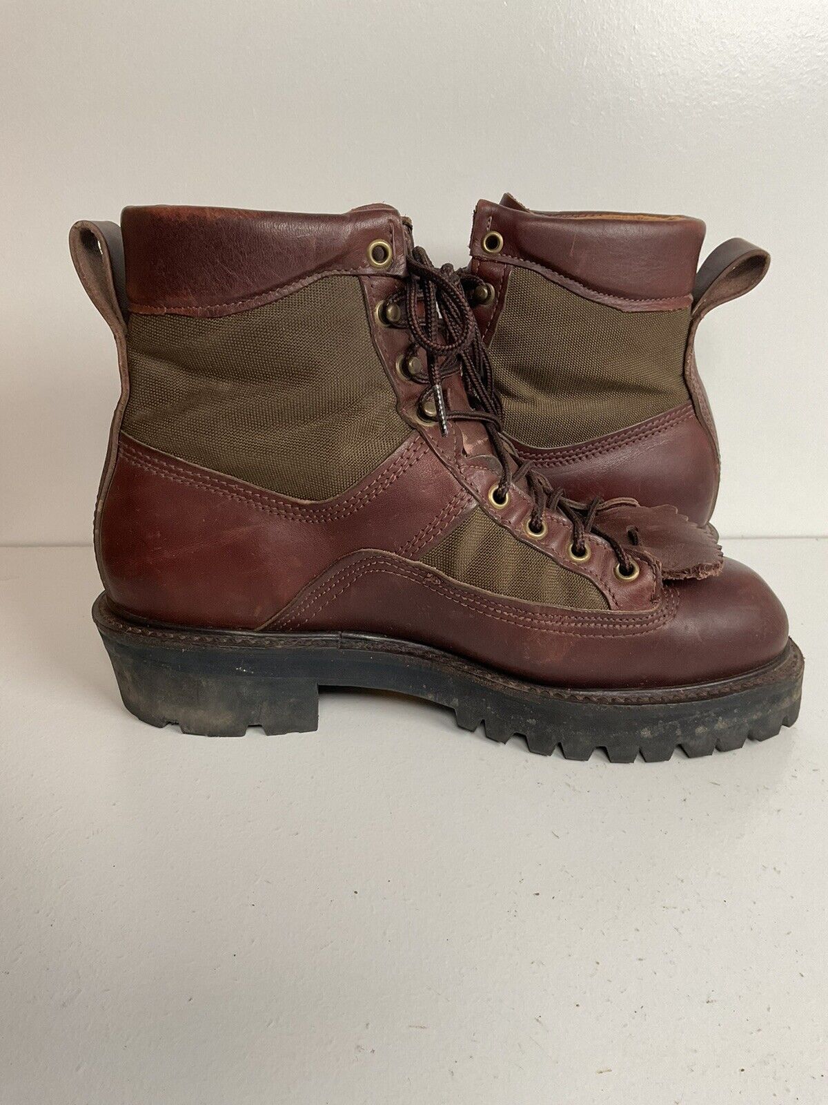 Hoffman Composite Toe Lineman Hiker Boots 8 EE Style 19600 USA Made