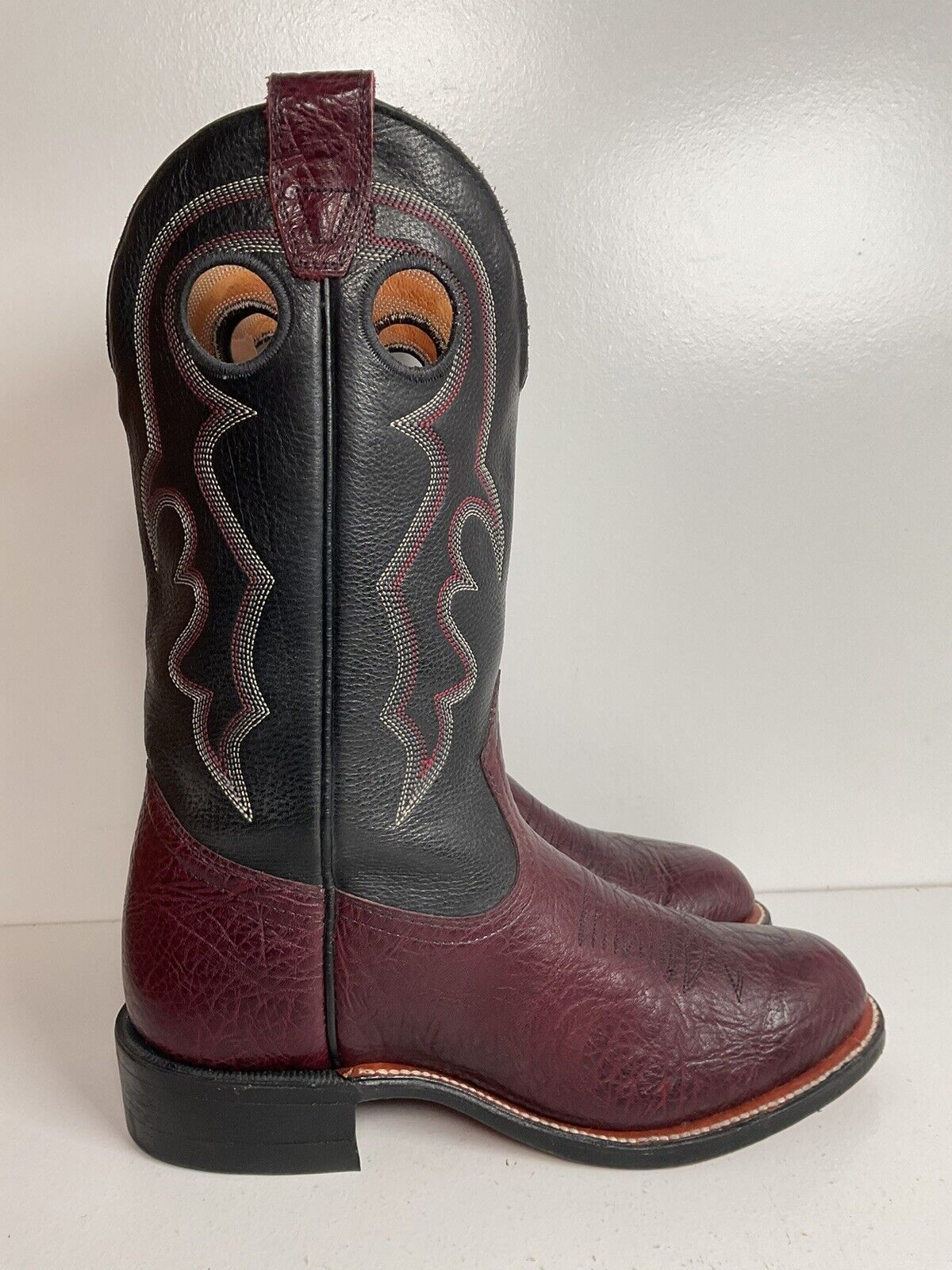 Boulet Buckaroo Cowgirl Boots 7.5 C Punchy Rodeo Collection